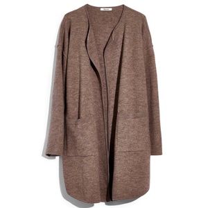 Madewell Minetta Sweater Coat Size Small